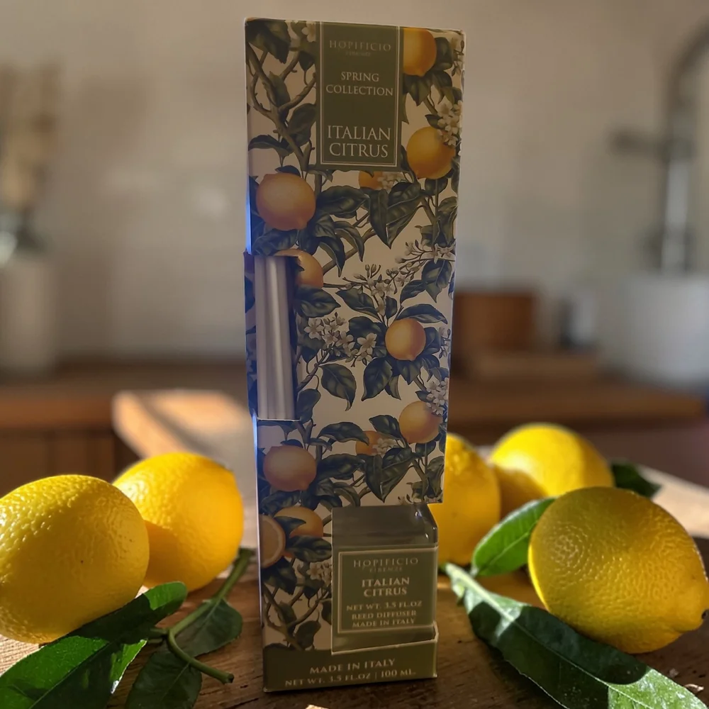 HOPIFICIO FIRENZE Italian Citrus Reed Diffuser - 3.5fl oz
